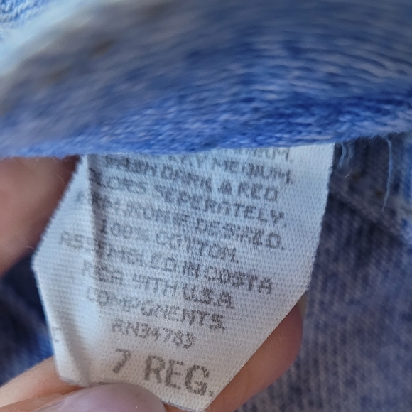 Vintage 1990s Lee light blue straight leg jeans - Picture 5 of 9